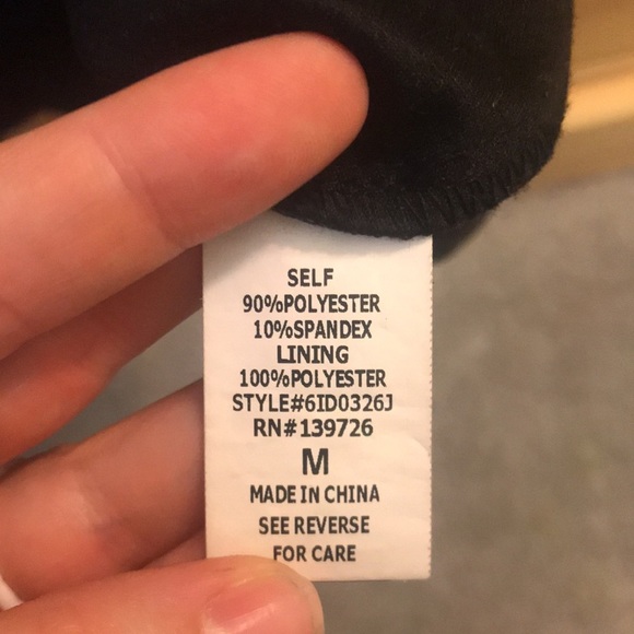 Altar’d State Sleeveless Black Suede Lace Dress Size Medium - Picture 8 of 11